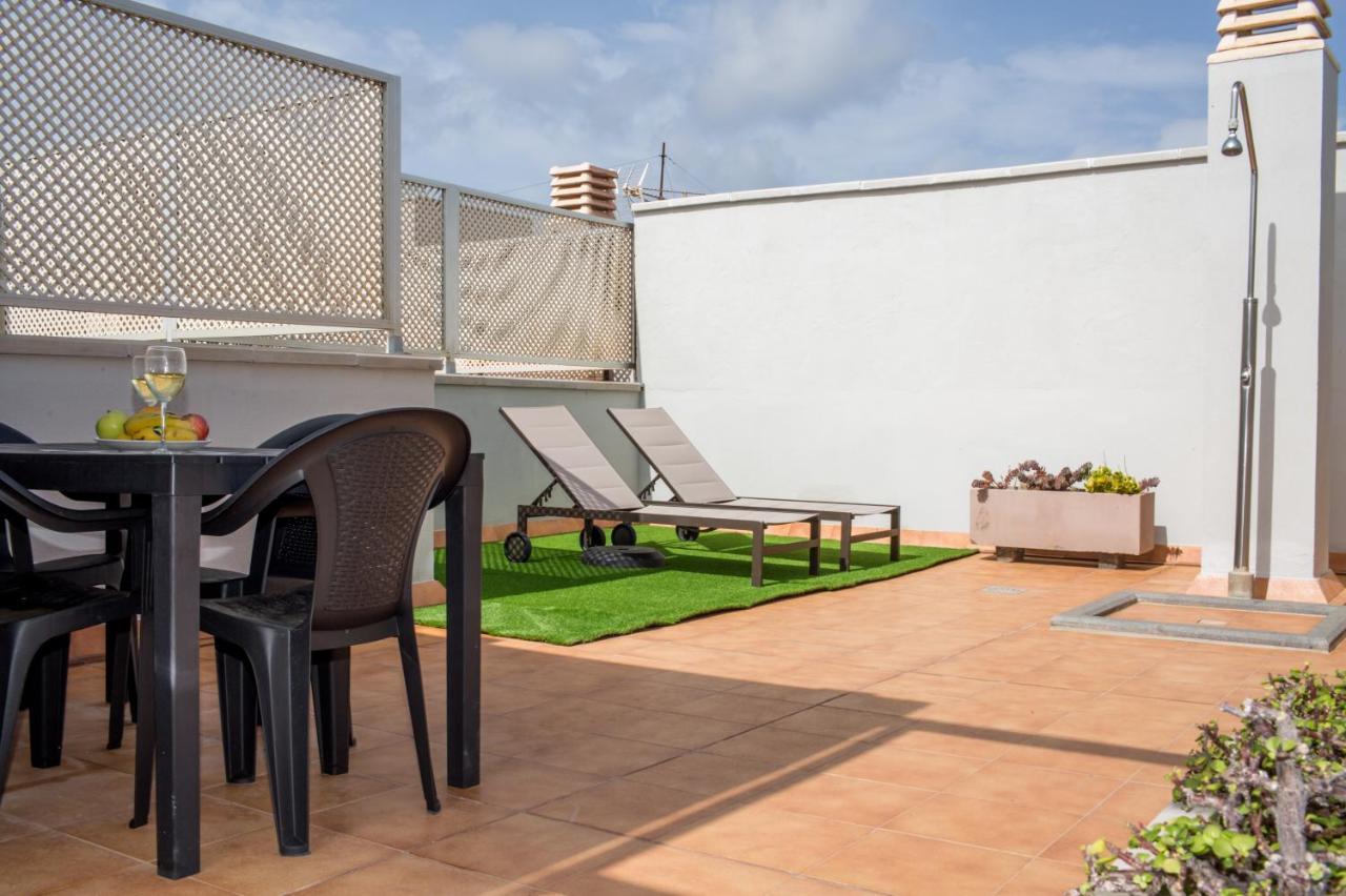 Home2Book Atico Blue Beach, Pool&Terrace Sardina Eksteriør billede